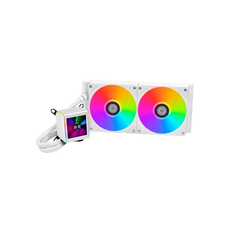 Lian Li Galahad II LCD 280 Blanc - Image 1
