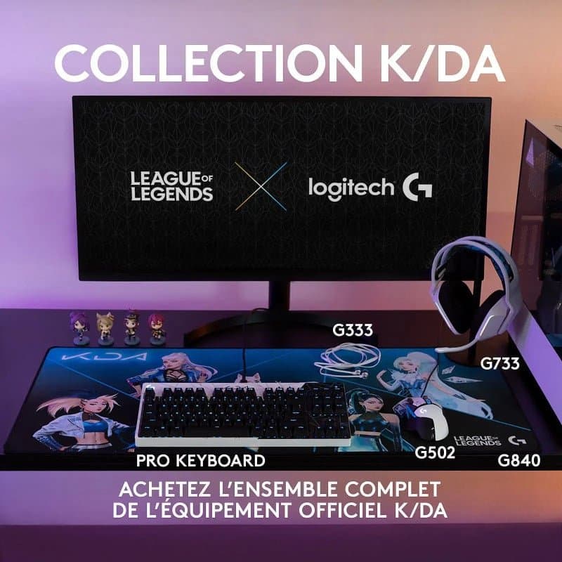 LOGITECH G G733 LIGHTSPEED Blanc - Image 3