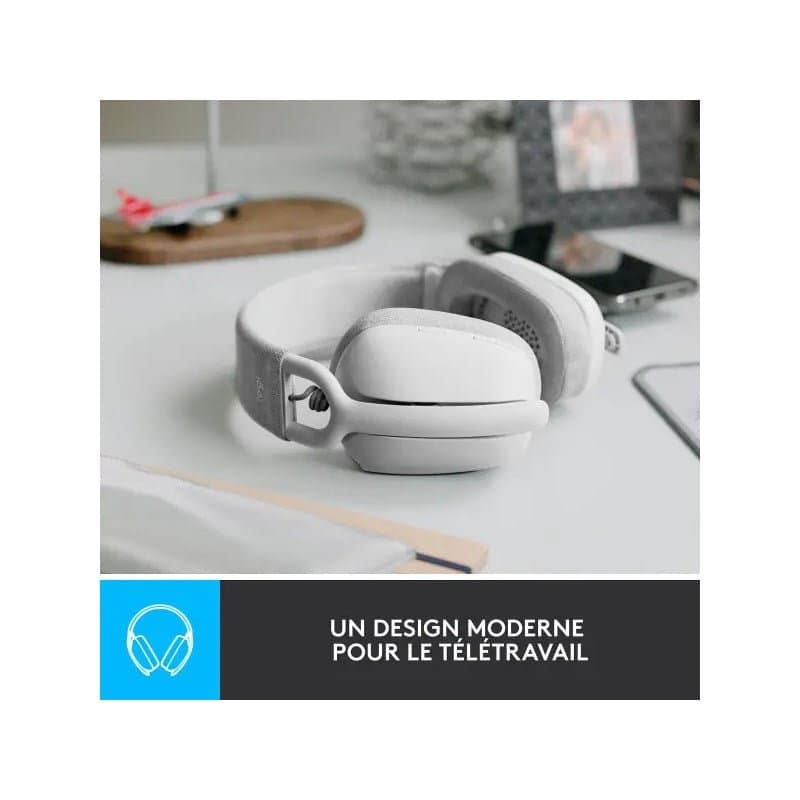 Logitech Zone Vibe 100 Blanc - Image 3