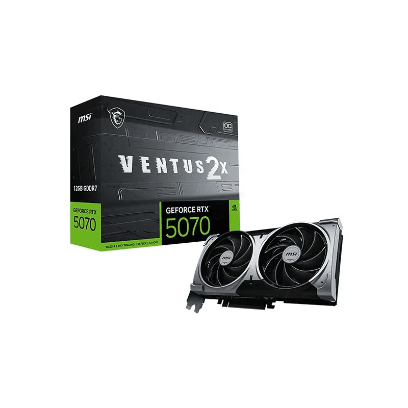 MSI GeForce RTX 5070 12G VENTUS 2X OC - Image 1