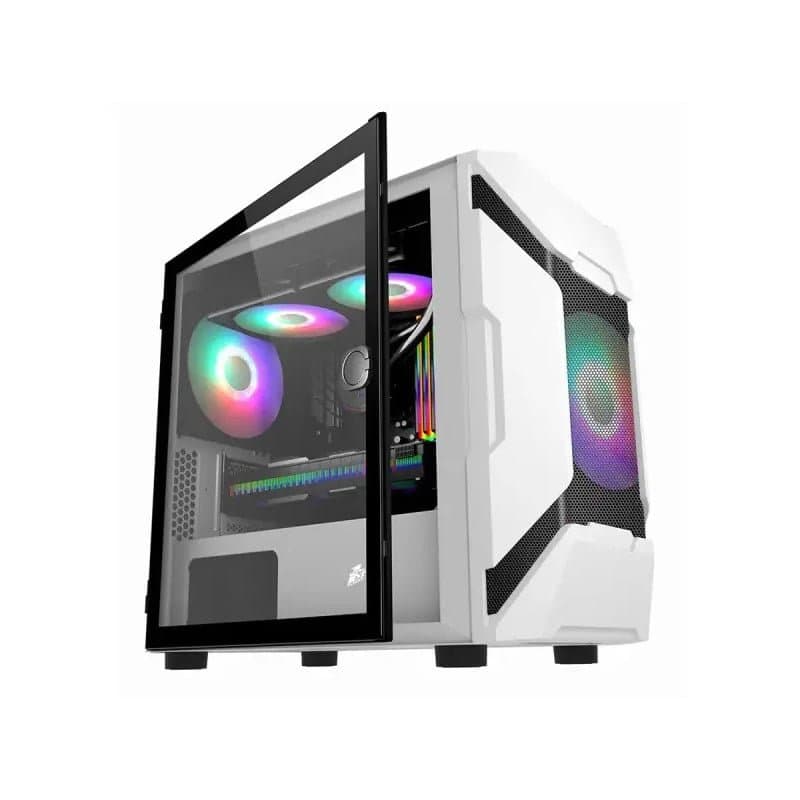 1STPLAYER D3-A Boitier Gamer Blanc - Image 4
