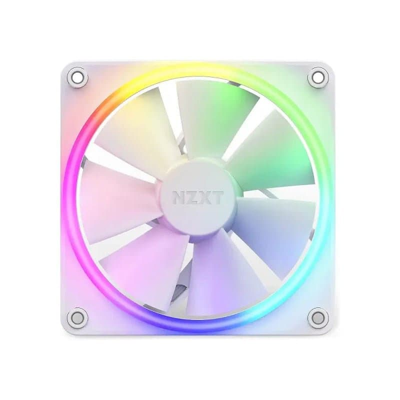 NZXT F120 RGB Triple Pack White - Image 2