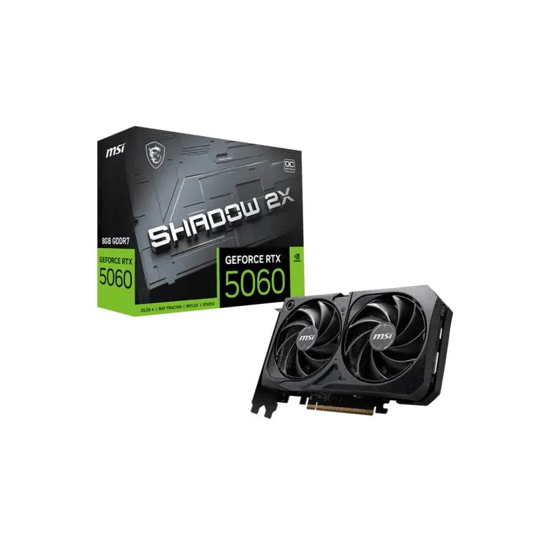 MSI GeForce RTX 5060 8G SHADOW 2X OC BULK