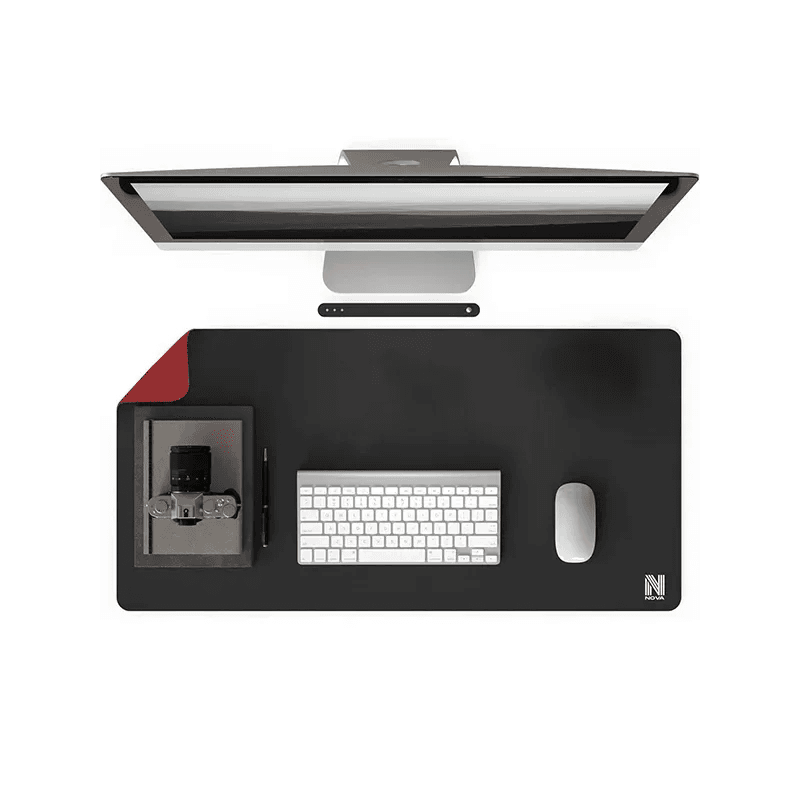 TAPIS DE SOURIS CUIR NOVA XL (Noir) - Image 2