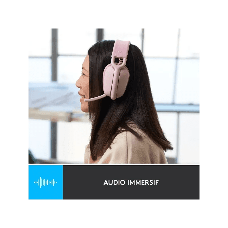LOGITECH ZONE VIBE 100 Rose - Image 2