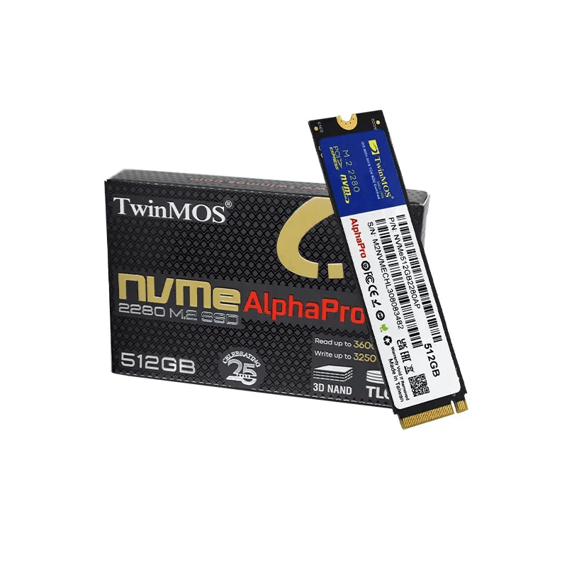TwinMOS ALPHAPRO 512GB SSD NVMe M.2 2280 - Image 2