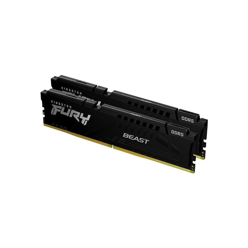Kingston FURY Beast 64GB (2x32GB) DDR5 5600 MHz CL40 - KF556C40BBK2-64 - Image 1