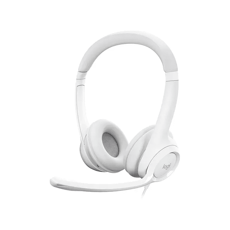 LOGITECH H390 Blanc