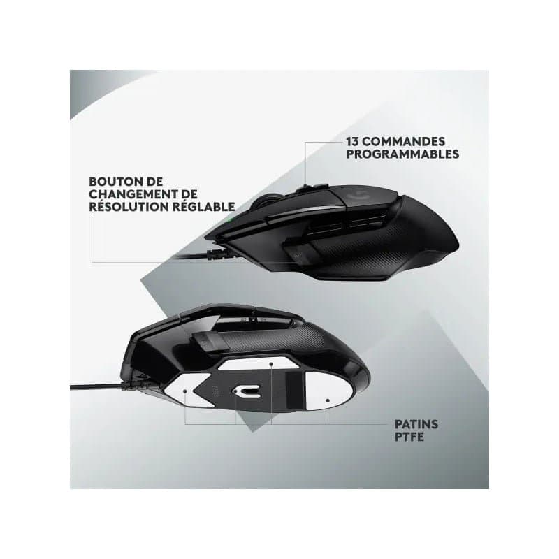 Logitech G G502X Noir - Image 4