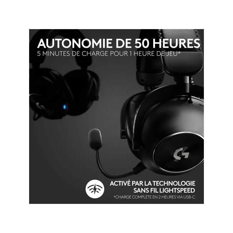 Logitech G Pro X 2 Lightspeed Noir - Image 4