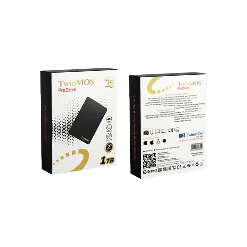 TwinMOS PORTABLE 1TB HDD PRODRIVE USB 3.0 - Image 2