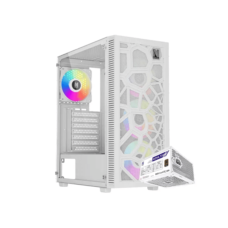 NOVA ARES Blanc + NOVA 750W BRONZE 80+ - Image 1