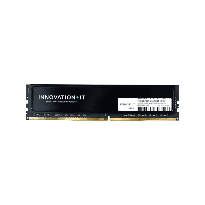 INNOVATION IT 16GB (1x16GB) DDR4 3200Mhz CL16 avec Heatspreader