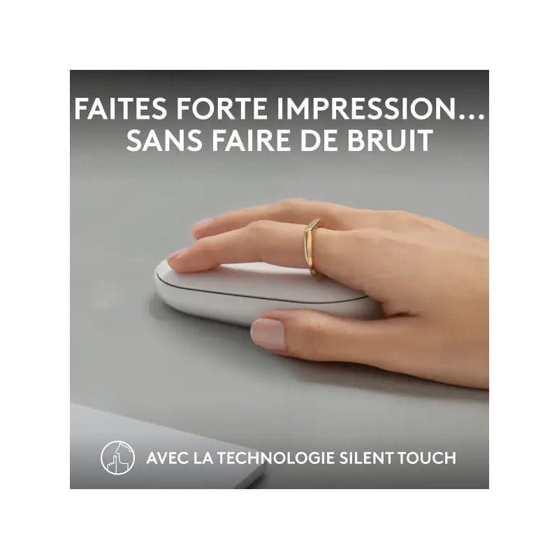 Logitech Pebble 2 M350s Blanc - Image 2