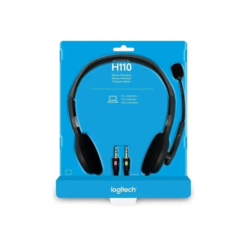 Logitech H110 Stereo Headset - Image 4