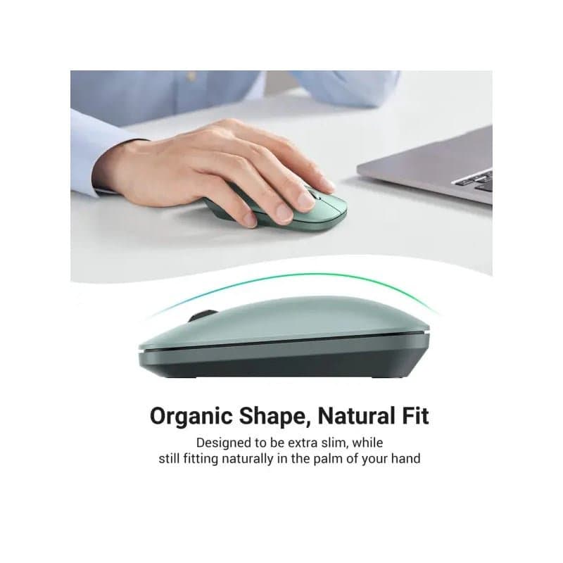Ugreen Souris sans fil 2,4Ghz/10M Vert (90374) - Image 2