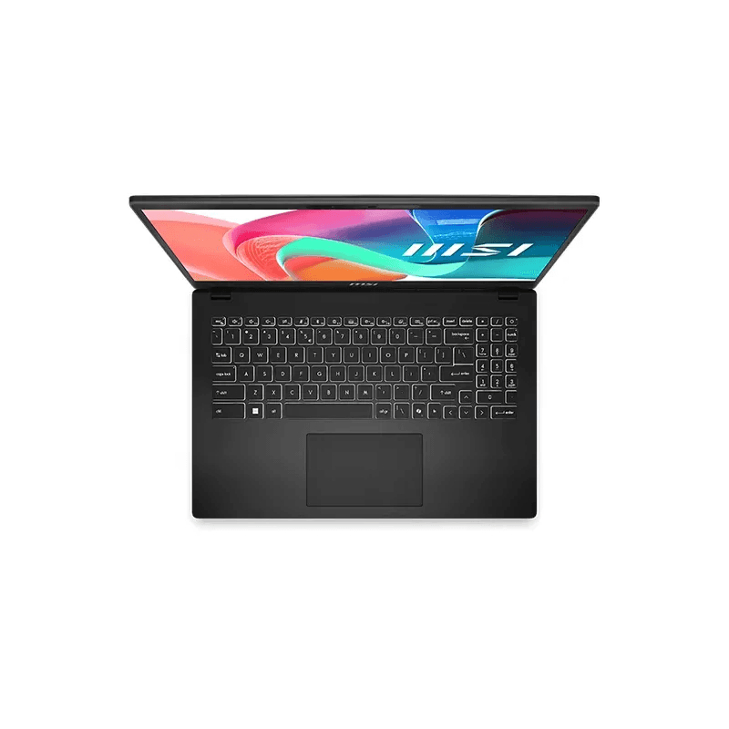 MSI MODERN 15 H C2RMG-298MA Intel 9-270H/16GB DDR4/512GB SSD/15.6" FHD IPS/Win11 - Noir Classic + BAG + Souris - Image 1