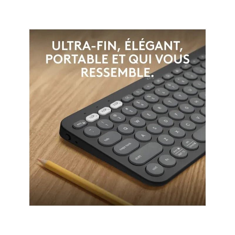 Logitech Pebble Keys 2 K380s Graphite - Image 3