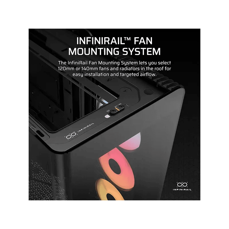 CORSAIR FRAME 4500X RS-R ARGB Noir - Image 3