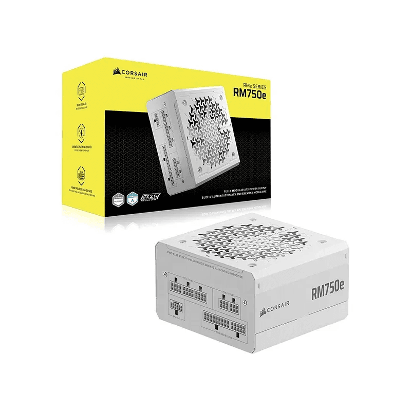 CORSAIR RM750e GOLD (2025) Blanc