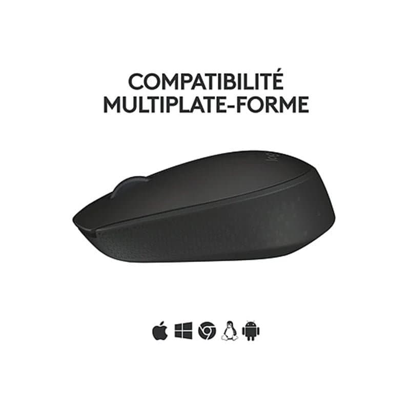 LOGITECH M171 WIRELESS MOUSE Noir - Image 3