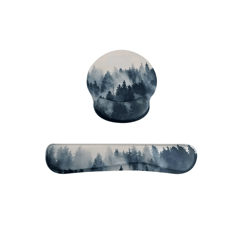 TAPIS DE SOURIS ERGONOMIQUE NOVA SMALL (Bleu Foret) - Image 1