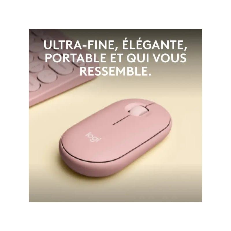 Logitech Pebble 2 M350s Rose - Image 4
