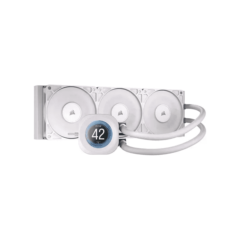 CORSAIR NAUTILUS 360 RS LCD Blanc - Image 1