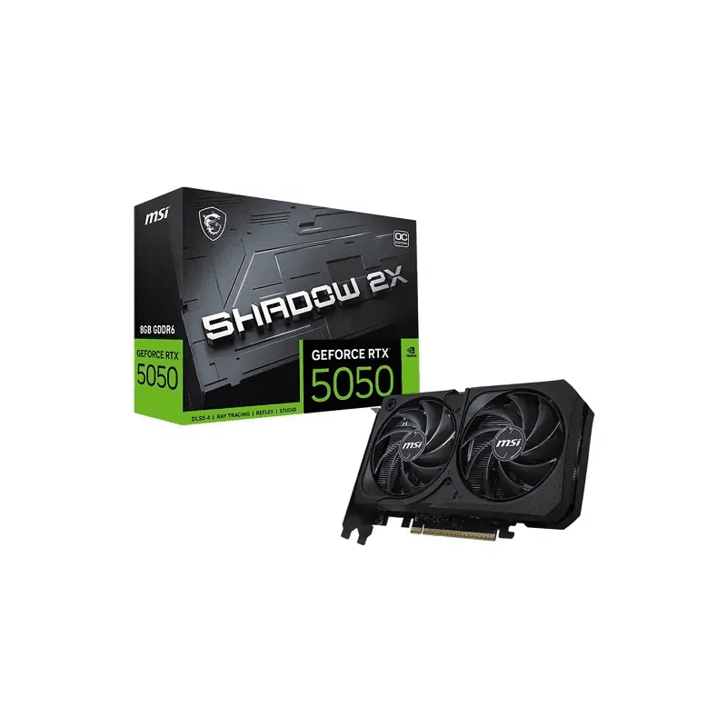 MSI GeForce RTX 5050 8G SHADOW 2X OC