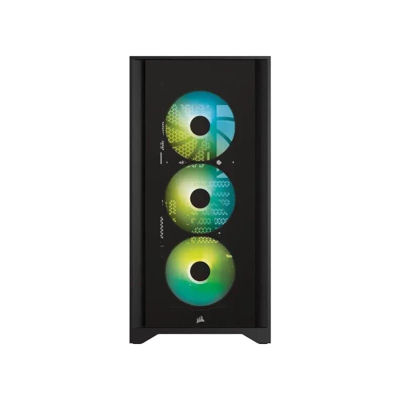 Corsair iCUE 4000X RGB Tempered Glass Noir - Image 2