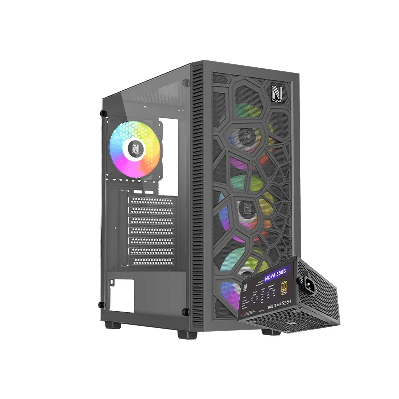 NOVA ARES Noir + NOVA 550W BRONZE 80+ - Image 1
