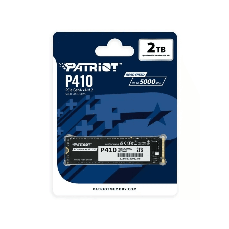 PATRIOT P410 2TB SSD M.2 2280 PCIe Gen 4x4 - Image 3