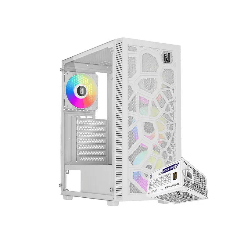 NOVA ARES Blanc + NOVA 650W BRONZE 80+ - Image 1
