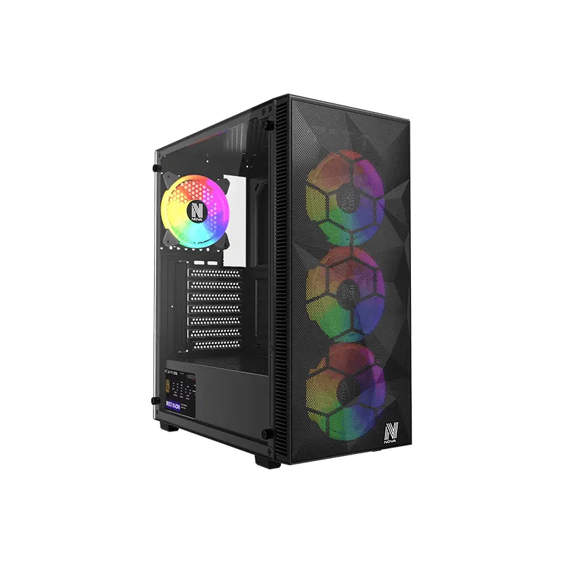 NOVA VANDAL V2 Noir + NOVA 550W BRONZE 80+