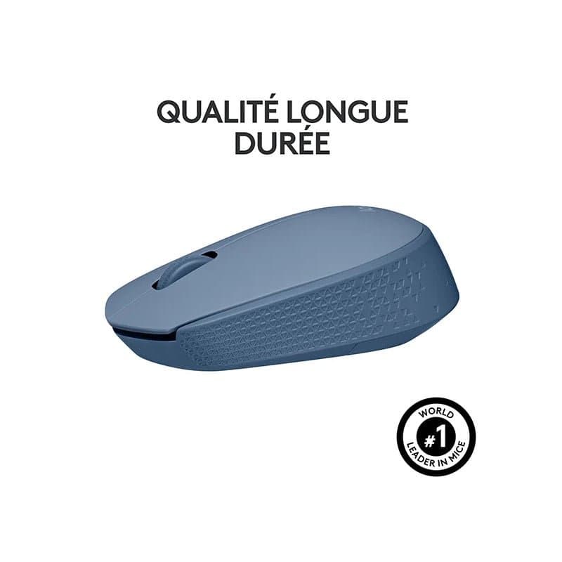 Logitech M171 Wireless Mouse bleu gris - Image 3