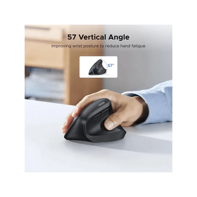 UGREEN SOURIS SANS FIL VERTICAL ERGONOMIQUE M571 (55916) - Image 2