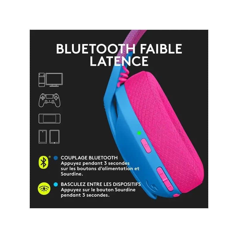 LOGITECH G G435 Bleu - Image 4
