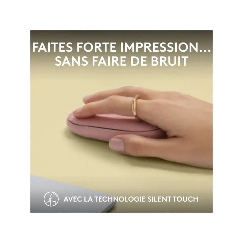 Logitech Pebble 2 M350s Rose - Image 2