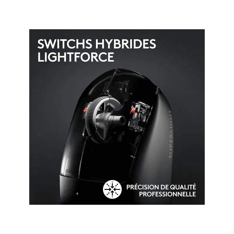 LOGITECH G PRO X SUPERLIGHT 2 LIGHTSPEED Blanc - Image 3
