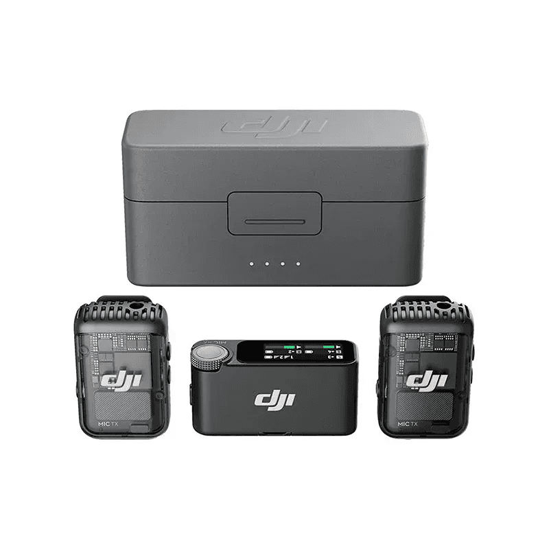 DJI MIC 2 (2 TX + 1 RX + BOITIER DE RECHARGE)