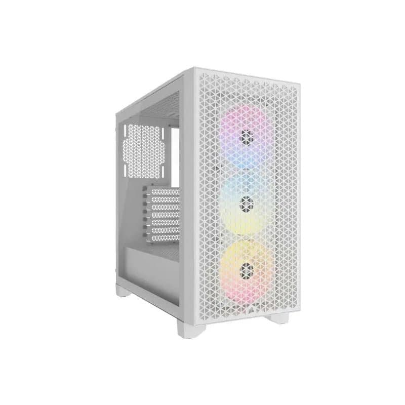 Corsair 3000D RGB Airflow (Blanc) - Image 1