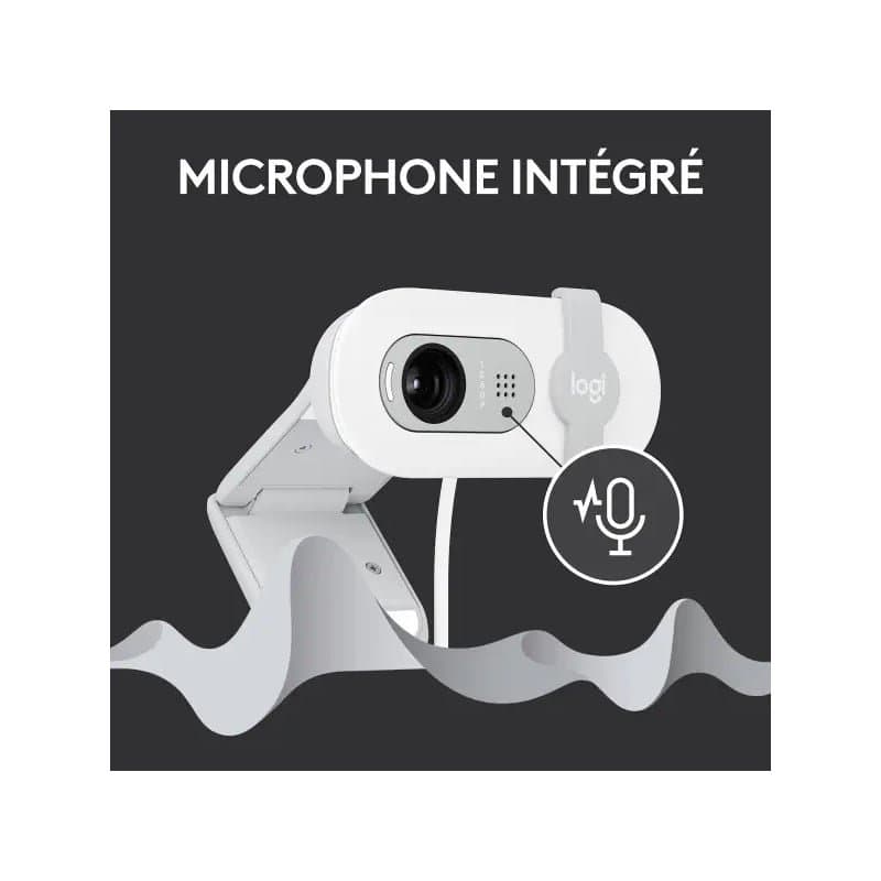 Logitech BRIO 100 Blanc - Image 3