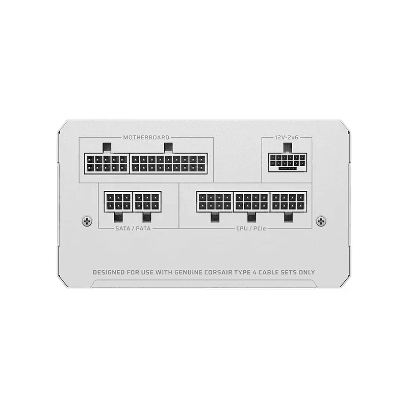 CORSAIR RM750e GOLD (2025) Blanc - Image 4