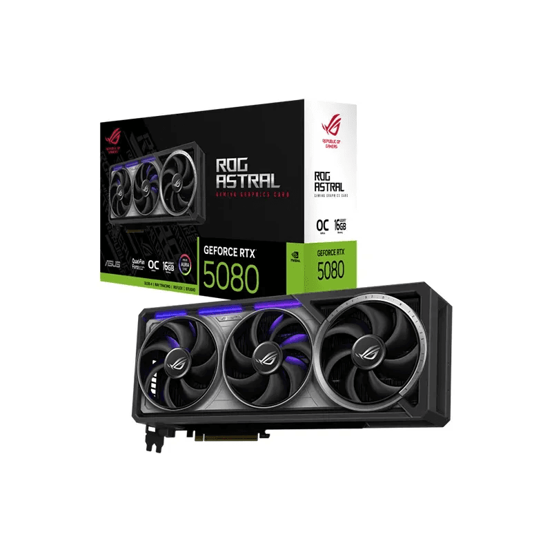 ASUS ROG Astral GeForce RTX 5080 16GB GDDR7 OC Edition - Image 1