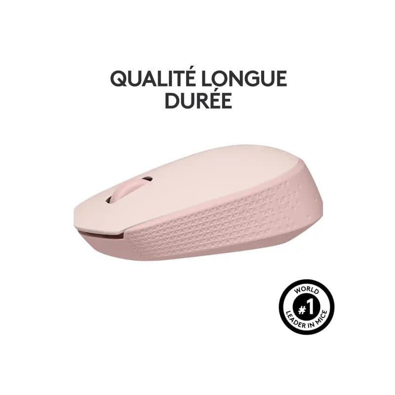 Logitech M171 Wireless Mouse Rose - Image 2