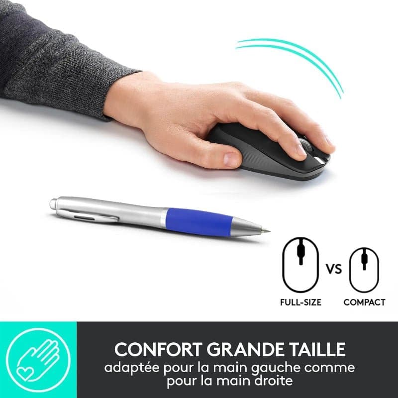 LOGITECH M190 Charbon - Image 2