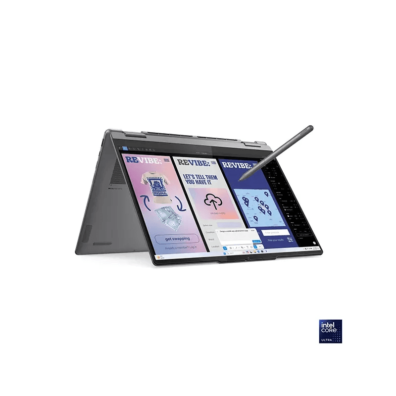 LENOVO YOGA 7 2-in-1 14ILL10 Intel Ultra 7 256V/32GB DDR5/1TB SSD/14" OLED 2.8K/Win11 (83JQ009MFE) LUNA GRIS - Image 2