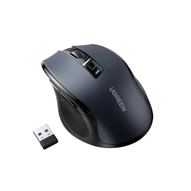 Ugreen Souris sans fil Design Egr 2,4 GHZ/15M Noir (90545) - Image 2