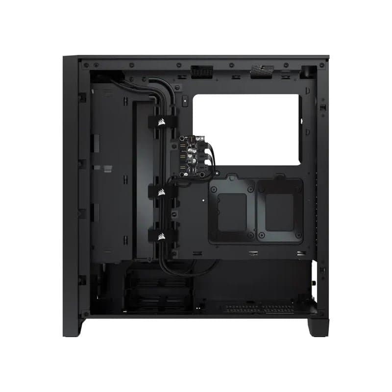 Corsair iCUE 4000X RGB Tempered Glass Noir - Image 4