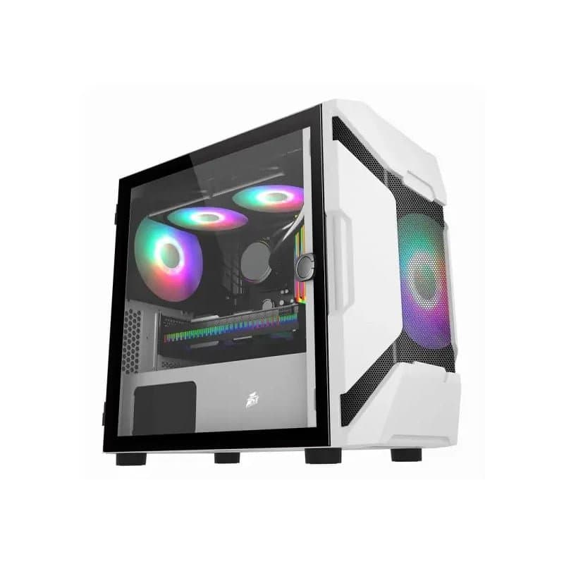 1STPLAYER D3-A Boitier Gamer Blanc - Image 2